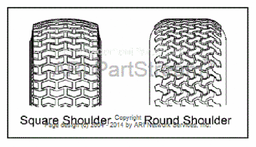 Wheels - Rear Diagram and Parts List for 13A3665G000 2003 Ryobi Lawn Mower