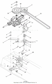 Part Location Diagram of 936-04089 MTD Washer Flat .88 Id