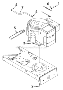 Page N Diagram and Parts List for 13AD678G034  Ryobi Lawn Tractor