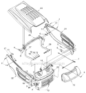 Part Location Diagram of 783-0476B Ryobi R.H. Side Panel