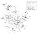 Page B Diagram and Parts List for 13AD678G034  Ryobi Lawn Tractor