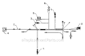 Page E Diagram and Parts List for 13AD678G034  Ryobi Lawn Tractor
