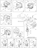 Page E Diagram and Parts List for 13AN688G034  Ryobi Lawn Tractor