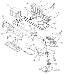 Page A Diagram and Parts List for 150R 41AE150E034 Ryobi Trimmer