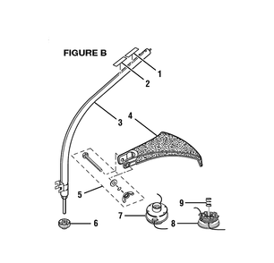 Fig-1 Diagram and Parts List for RY30520  Ryobi Trimmer
