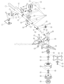 Part Location Diagram of 791-180687 MTD J-Handle Assembly