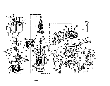 Router Diagram and Parts List for R160K  Ryobi Router