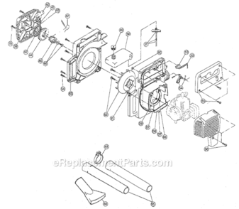 Part Location Diagram of 791-610300 Ryobi Pull Handle