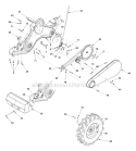 Page A Diagram and Parts List for 21AB454B734  Ryobi Tiller