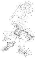Part Location Diagram of 984-0160-0637 Ryobi Tine Adapter Ass'y