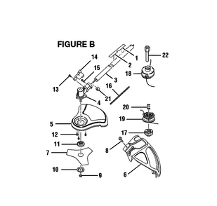 Part Location Diagram of 4409 Homelite Washer - Cupped, Lower