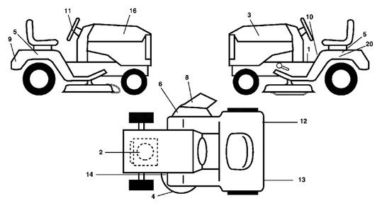 Part Location Diagram of 193939 Ryobi Decal, Oper