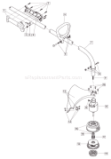 Part Location Diagram of 791-181893 MTD Drive Shaft Housing Assembly