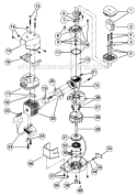 Page B Diagram and Parts List for 280R 41DR280G034 Ryobi Leaf Blower / Vacuum