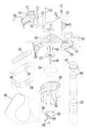 Part Location Diagram of 791-147053 Ryobi Hinge Shaft