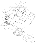 Page A Diagram and Parts List for 31AE162-034  Ryobi Snow Blower