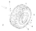 Page F Diagram and Parts List for 31AE660F013  Ryobi Snow Blower