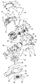 Page B Diagram and Parts List for 340BV 41BS340G034 Ryobi Leaf Blower / Vacuum