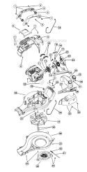 Page B Diagram and Parts List for 340BV 41CS340G034 Ryobi Leaf Blower / Vacuum