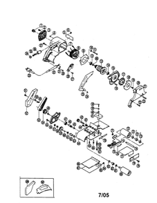 Part Location Diagram of 9040514 Ryobi *tapping screw m5x14