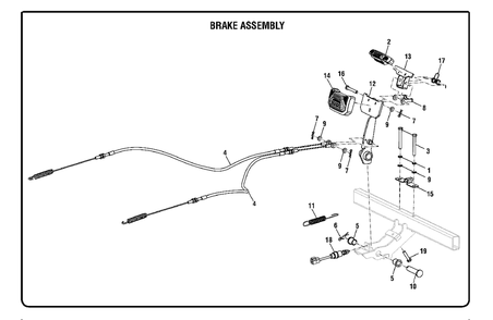 Figure E Diagram and Parts List for RY 48ZTR75 (Rev 01)(099749015)(2019-05) Ryobi Lawn Tractor