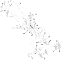Page A Diagram and Parts List for 410R 21A-121R034 Ryobi Tiller