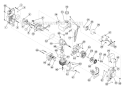Page B Diagram and Parts List for 410R 21A-121R034 Ryobi Tiller