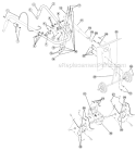 Page A Diagram and Parts List for 410R 21AK410G034 Ryobi Tiller