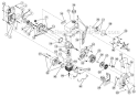 Part Location Diagram of 791-180026 Ryobi Crank Case Service Assembly