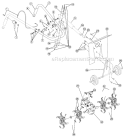 Page A Diagram and Parts List for 410R 21CK410G034 Ryobi Tiller