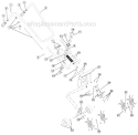 Page A Diagram and Parts List for 410R 21EK410G034 Ryobi Tiller