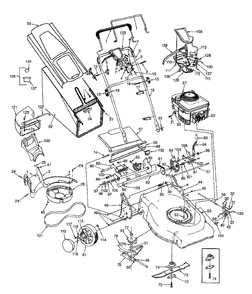 Part Location Diagram of 682-7524-0665 MTD Alternative for 682-7524: COVER ASS'Y-CHAIN