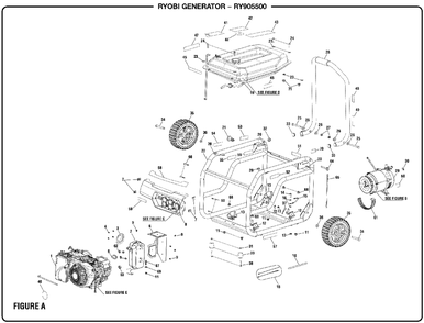 Part Location Diagram of 519712003 Ridgid End Cap (31 mm)