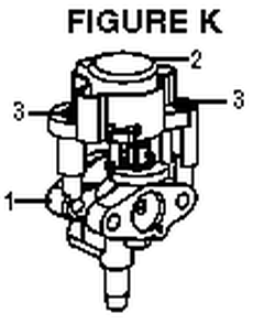 Figure K Diagram and Parts List for RYC I911 LP (Rev 01)(090930329)(2018-07) Ryobi Generator