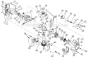 Part Location Diagram of 791-181443 MTD Starter Housing Assembly