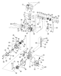 Part Location Diagram of 753-1231 MTD Throttle Cable Assembly