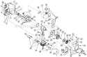 Page B Diagram and Parts List for 700RVP 41AD7VPG034 Ryobi Trimmer