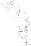 Shaft Assembly Diagram and Parts List for 700R 41ADL01G034 Ryobi Trimmer