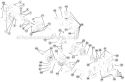 Page B Diagram and Parts List for 700R 41ADL01G734 Ryobi Trimmer