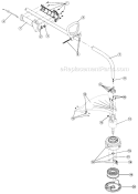 Page A Diagram and Parts List for 704RVP 41CD704G034 Ryobi Trimmer