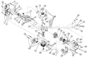 Page B Diagram and Parts List for 704RVP 41CD7V4G034 Ryobi Trimmer