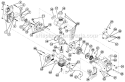 Page B Diagram and Parts List for 704R 41AD704G034 Ryobi Trimmer