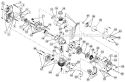 Engine Assembly Diagram and Parts List for 705R 41AD705G034 Ryobi Trimmer