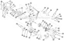 Page B Diagram and Parts List for 705R 41CD705G034 Ryobi Trimmer