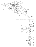 Shaft Assembly Diagram and Parts List for 720R 41AD720A034 Ryobi Trimmer