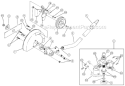 Edger Attachment Diagram and Parts List for 725RE 41AD2REC034 Ryobi Trimmer