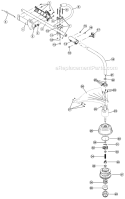 Page B Diagram and Parts List for 725R 41BD725A734 Ryobi Trimmer