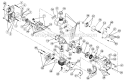 Page B Diagram and Parts List for 725R 41CD725A034 Ryobi Trimmer