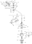 Part Location Diagram of 791-153700 Ryobi Bump Head Assembly