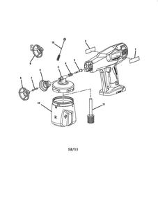 Paint Sprayer Diagram and Parts List for SS630  Ryobi Paint Sprayer